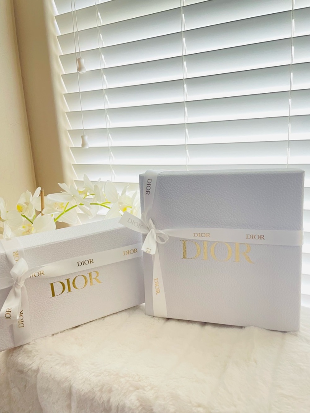 DIOR Authentic empty Gift Box set + Tissue & Ribbon - Picture 6 of 6